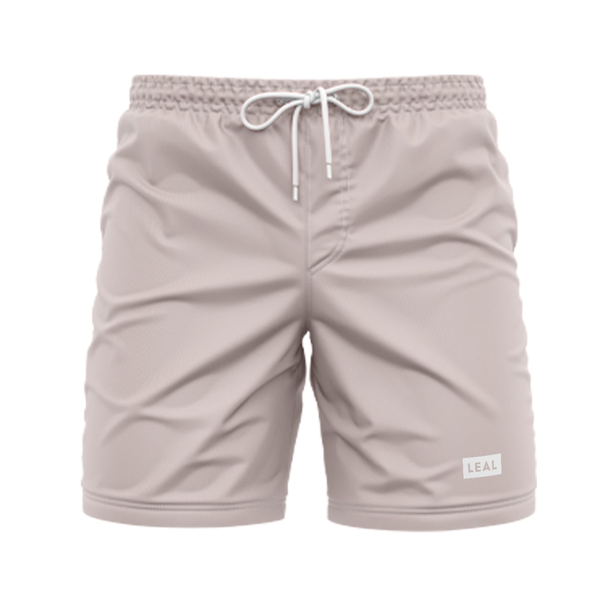 Mens Performance Tech 5-Inch Volley Shorts | Beige