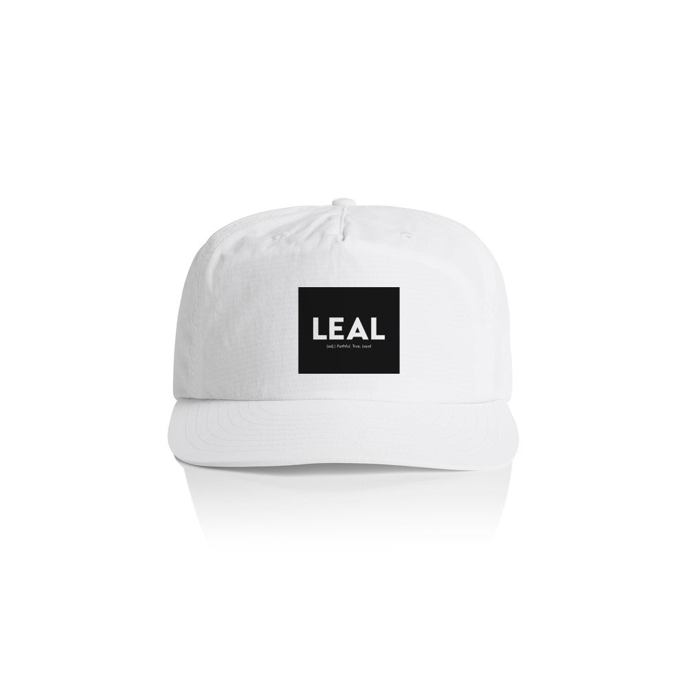 Defined Performance Quick Dry Snapback Hat | White