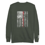 Everyday Hero Red Flag Performance Tech Crewneck Sweatshirt