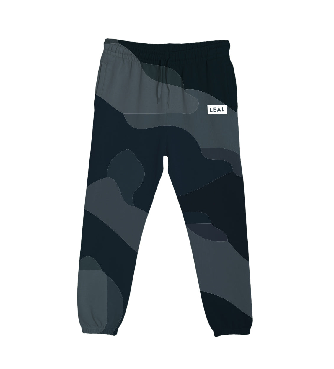 Indigo Camo Joggers Performance Tech Fleece Sweatpants