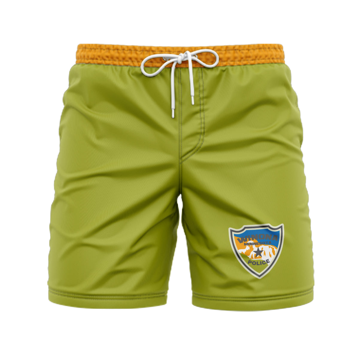 Winona PD Green Shorts
