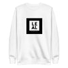 Boxed-In Performance Tech Crewneck Sweatshirt | White