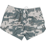 Womens 8-Bit Camo Performance Tech 3-Inch Volley Shorts