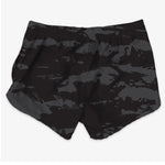 Womens Charcoal Camo Performance Tech 3-Inch Volley Shorts