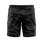 Mens Charcoal Camo Performance Tech 5-Inch Volley Shorts