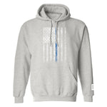 Everyday Hero Blue Flag Performance Tech Pullover Hoodie