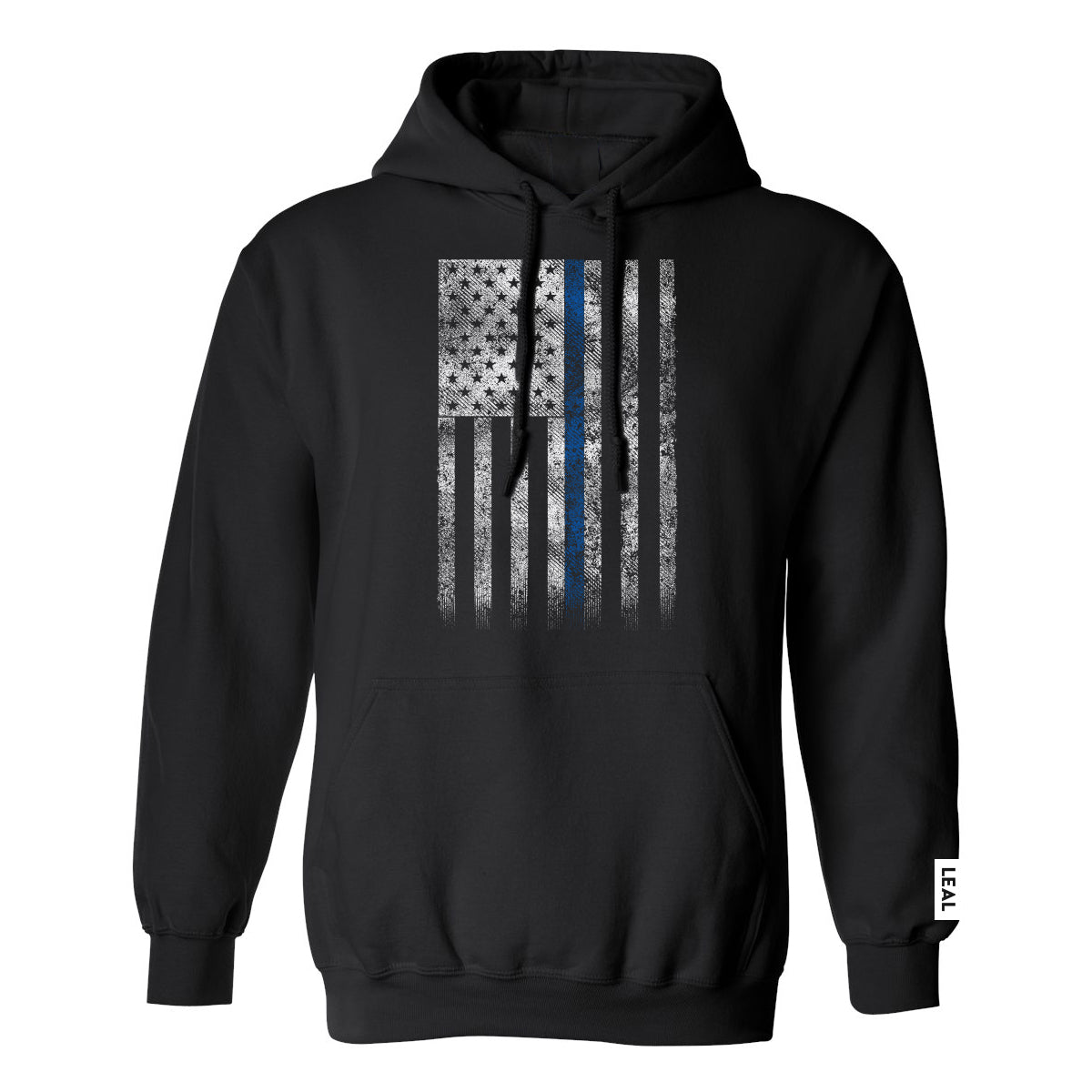 Everyday Hero Blue Flag Performance Tech Pullover Hoodie