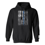 Everyday Hero Blue Flag Performance Tech Pullover Hoodie