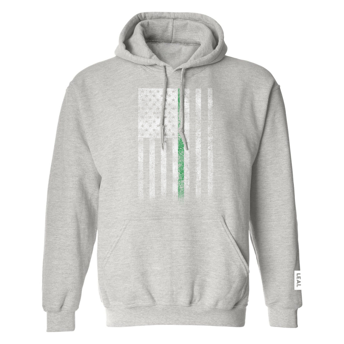 Everyday Hero Green Flag Performance Tech Pullover Hoodie