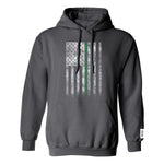 Everyday Hero Green Flag Performance Tech Pullover Hoodie