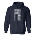 Everyday Hero Green Flag Performance Tech Pullover Hoodie