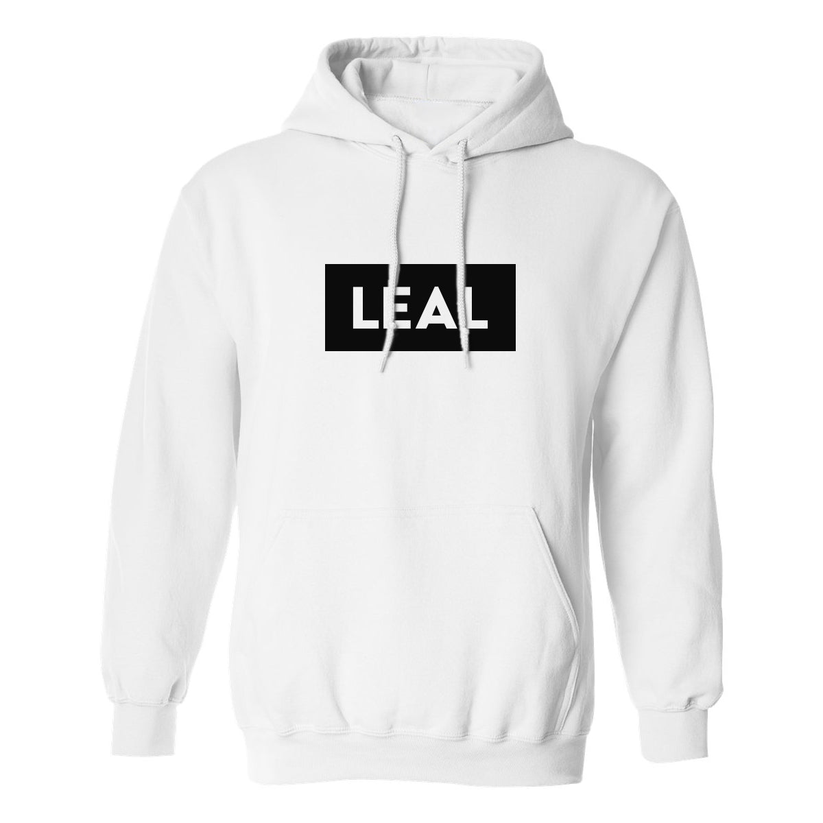 Performance Tech Pullover Hoodie | Large Logo | White