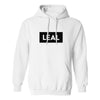 Performance Tech Pullover Hoodie | Large Logo | White