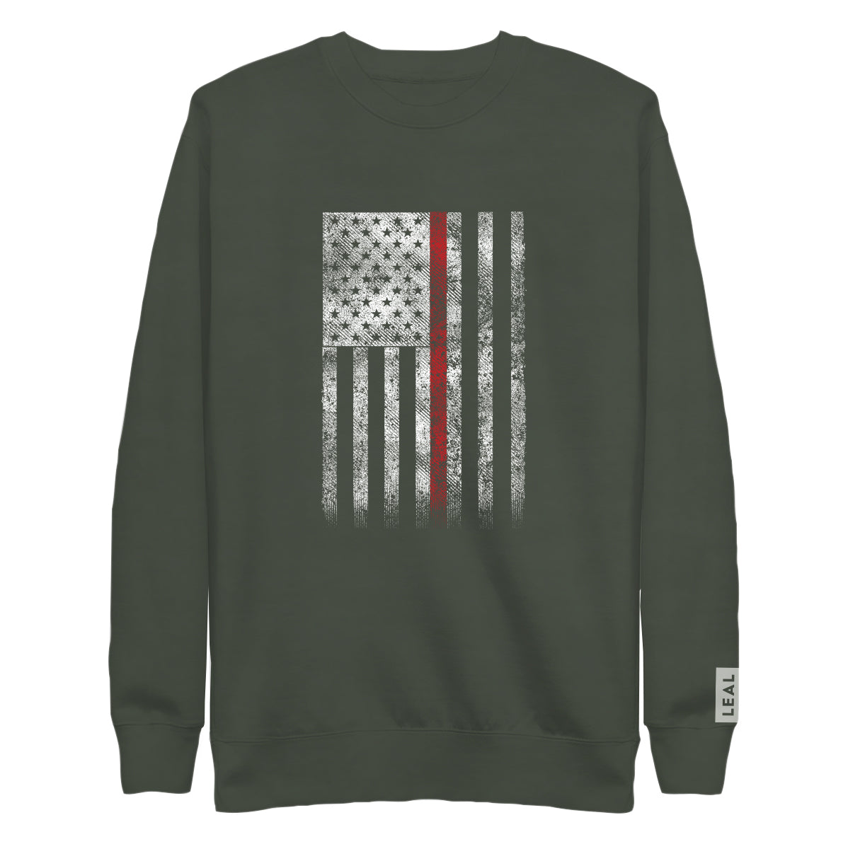 Everyday Hero Red Flag Performance Tech Crewneck Sweatshirt