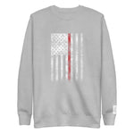 Everyday Hero Red Flag Performance Tech Crewneck Sweatshirt